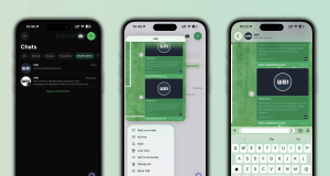 New &ldquo;glass&rdquo; design for WhatsApp on iPhone: First details
