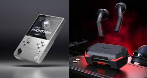 Retro-future and cyber headphones: Two interesting new gaming devices