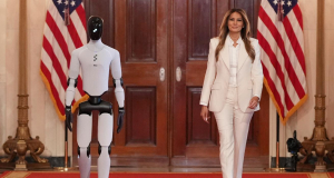 Melania Trump proposes using humanoid robots as home tutors for schoolchildren